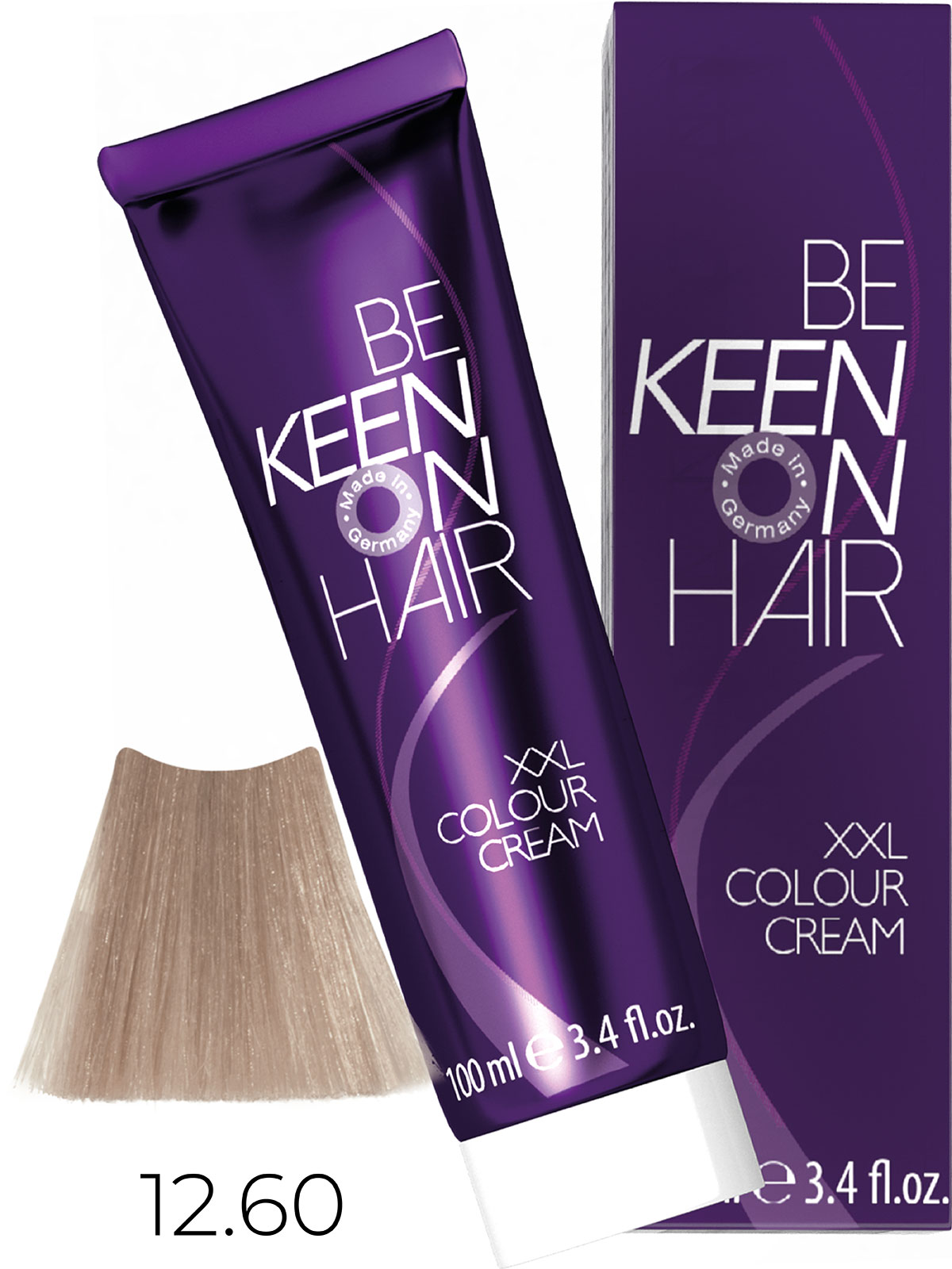 Крем-краска для волос 12.60 Платиново-фиолетовый блондин 100 мл/Platinblond Violett _new