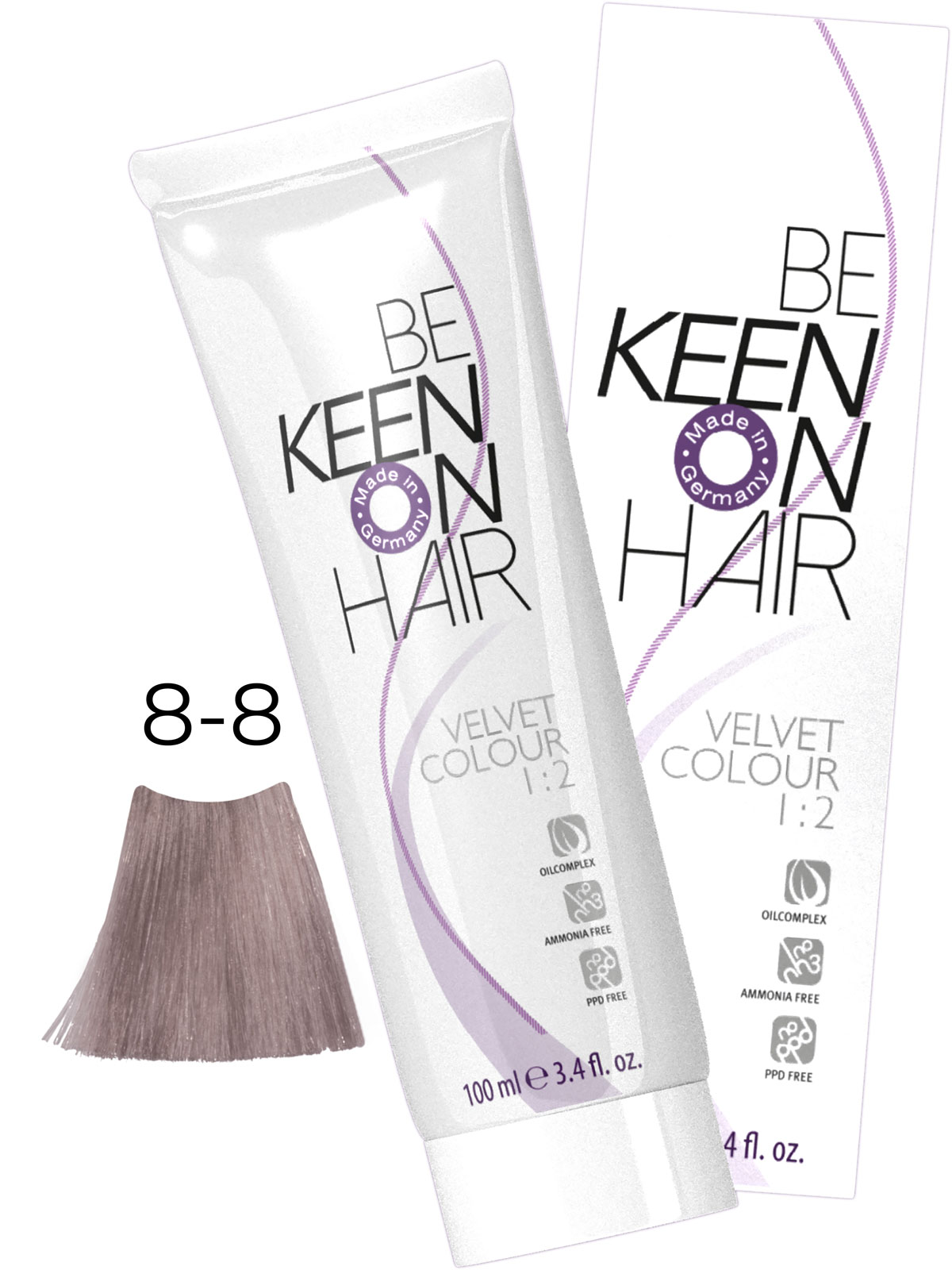 Крем-краска без аммиака VELVET COLOUR 8.8 Blond Perl/Жемчужный блондин